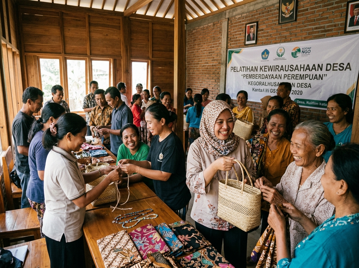 Pelatihan Keterampilan Mandiri & Usaha Warga